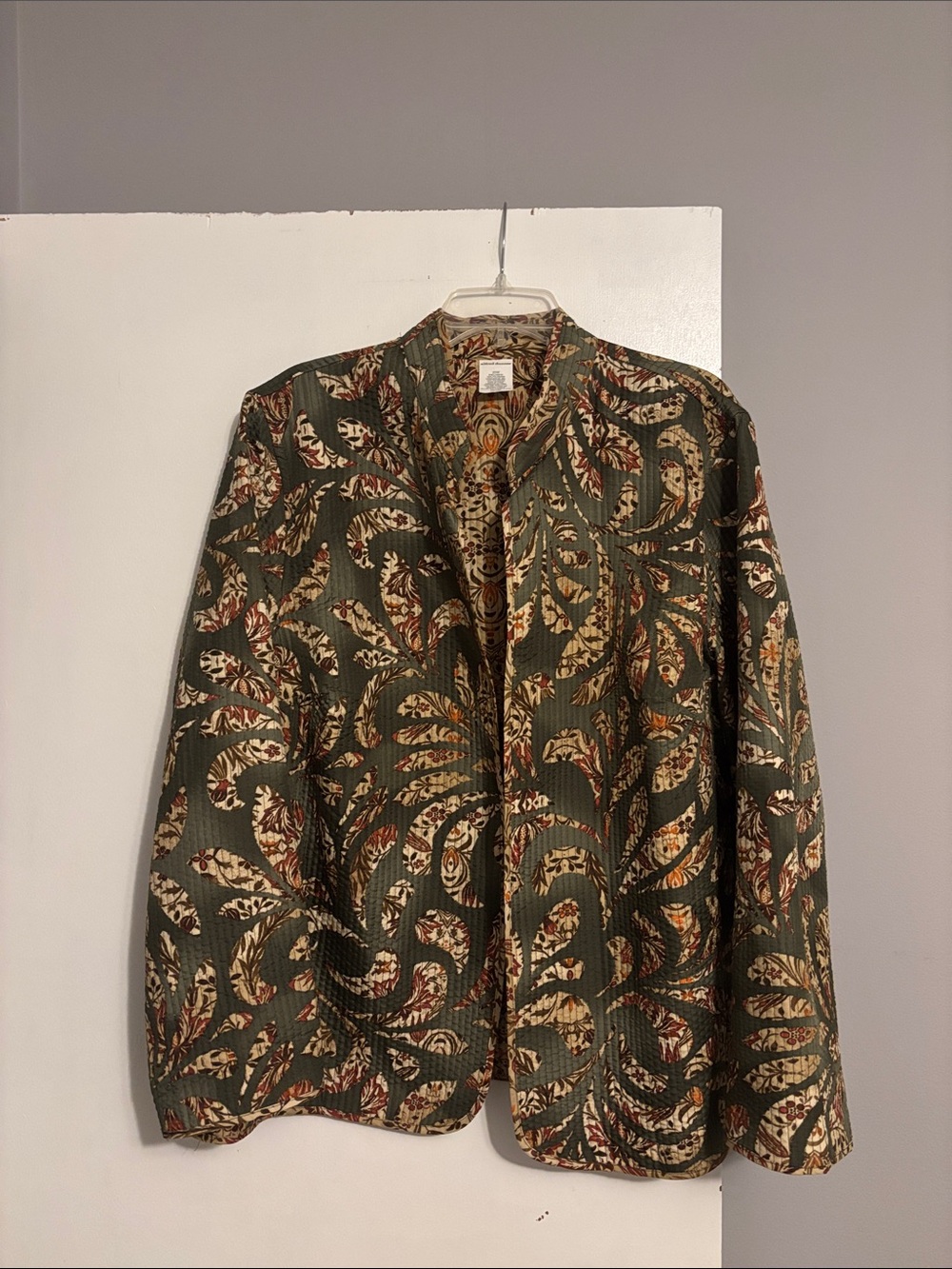 Alfred Dunner Reversible Lightweight Quilted Jacket